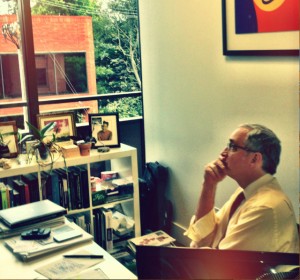 Dr Turek pondering the cure for male infertility