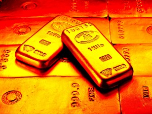 gold_bars. Gold bullion has value, but not as much as your health